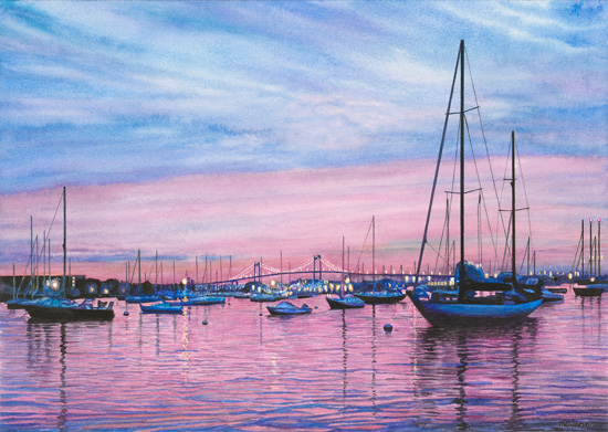 Newport Harbor Lights